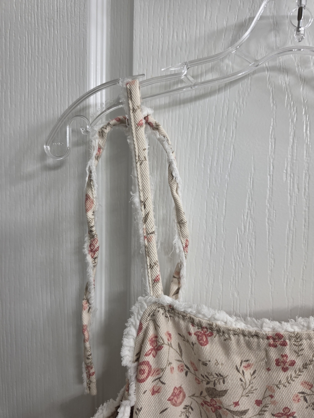 POL Cream Maxi Dress with Pink Floral Bodice - Picture 2 of 9